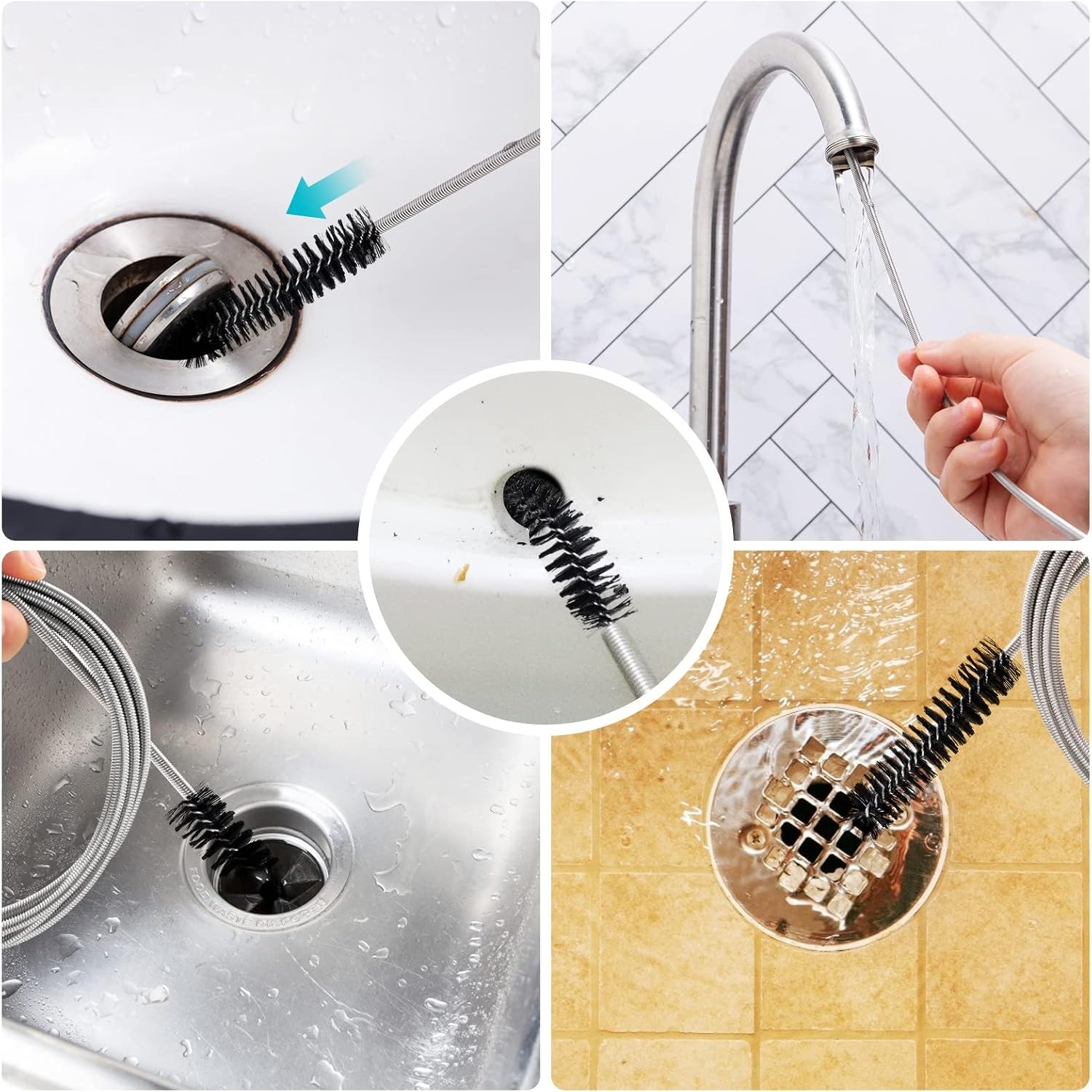 Double Ended Drain Brush 170cm: image 5