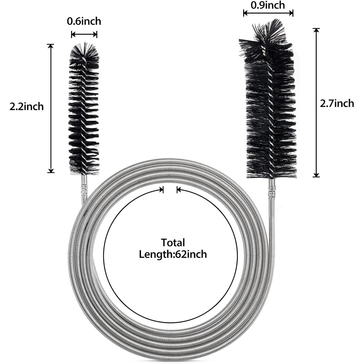 Double Ended Drain Brush 170cm: image 7