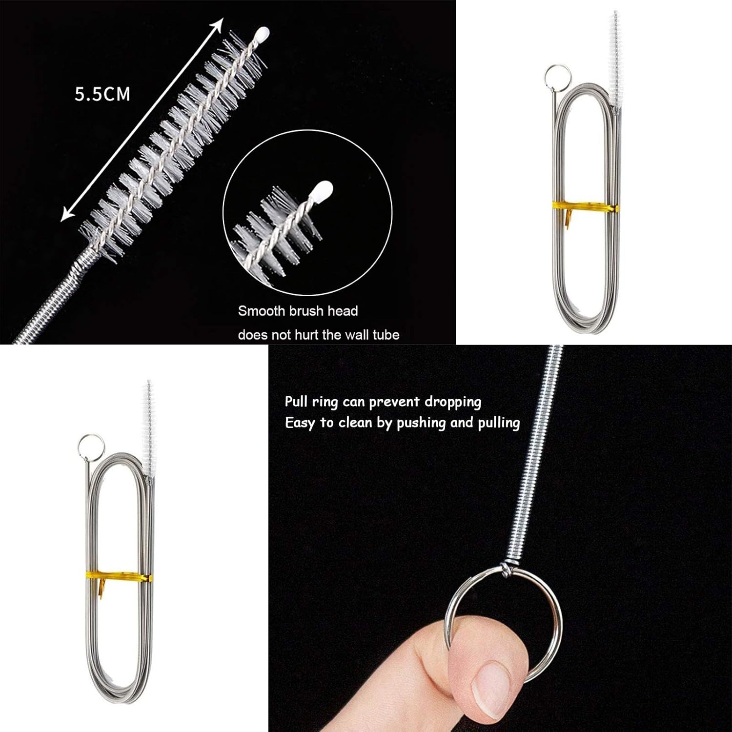 Flexible Pipe Cleaning Brush 2 Pack: image 2