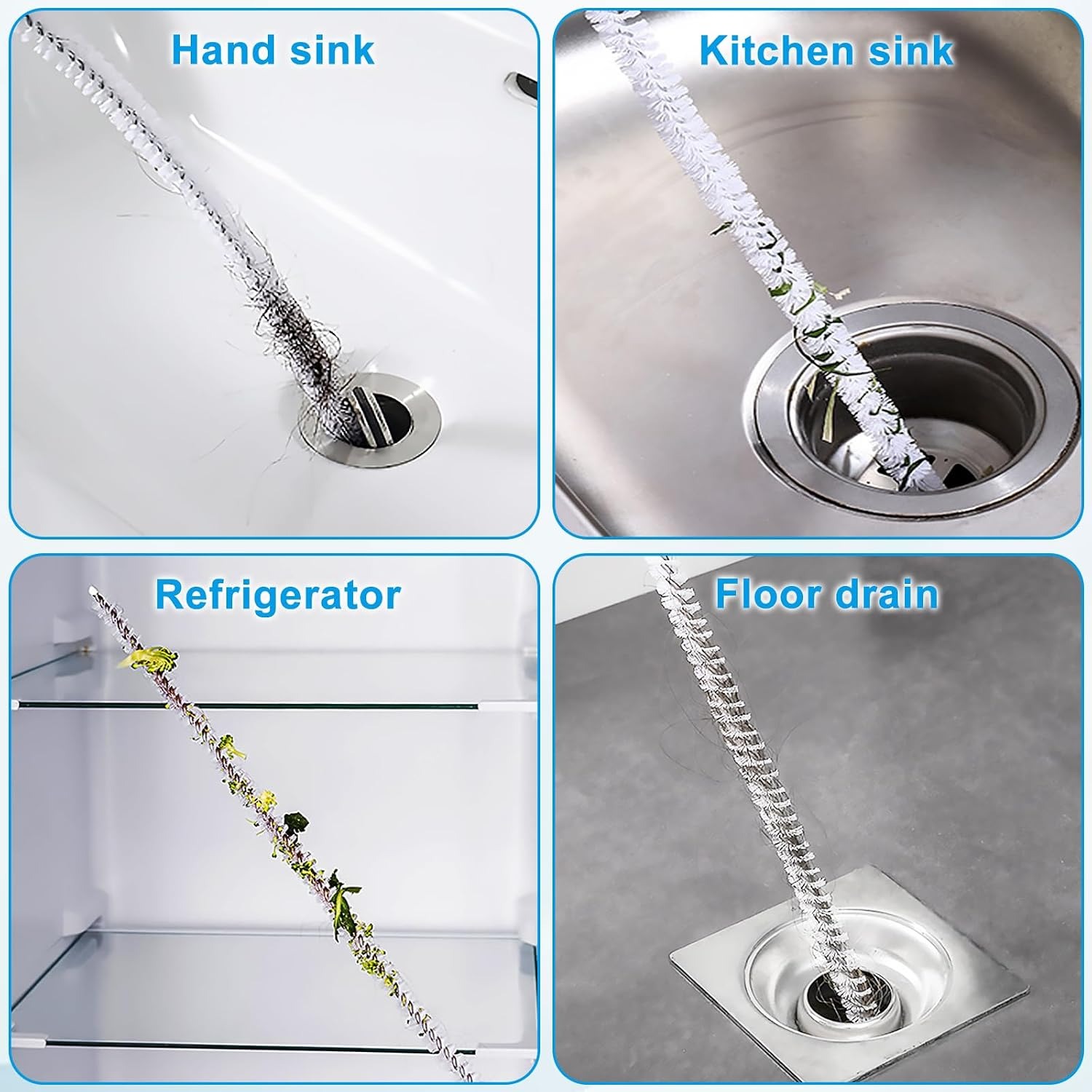 Sink Unblocker Brush 60cm (2 Pack): image 7