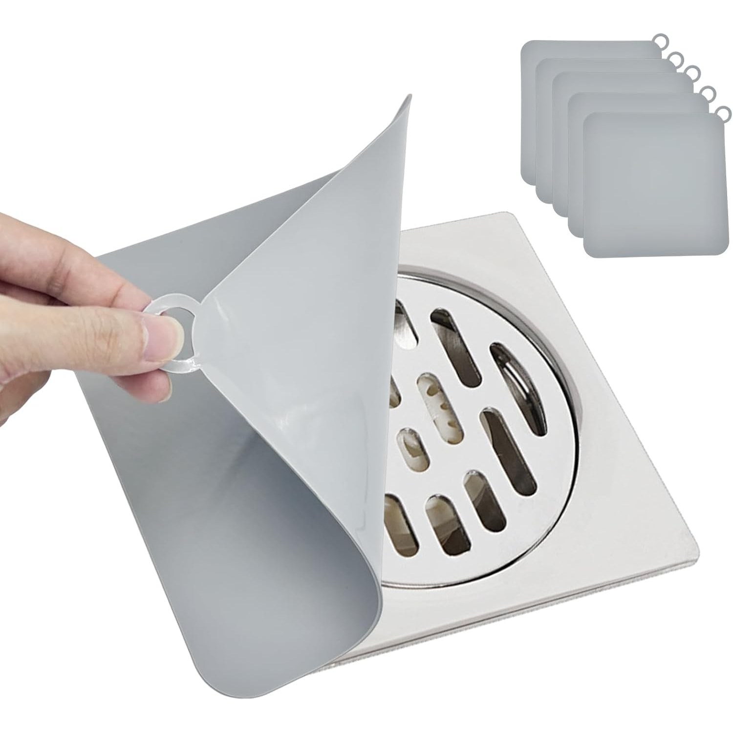Silicone Floor Trap Cover 20cm (5 Pack), from Drains Company