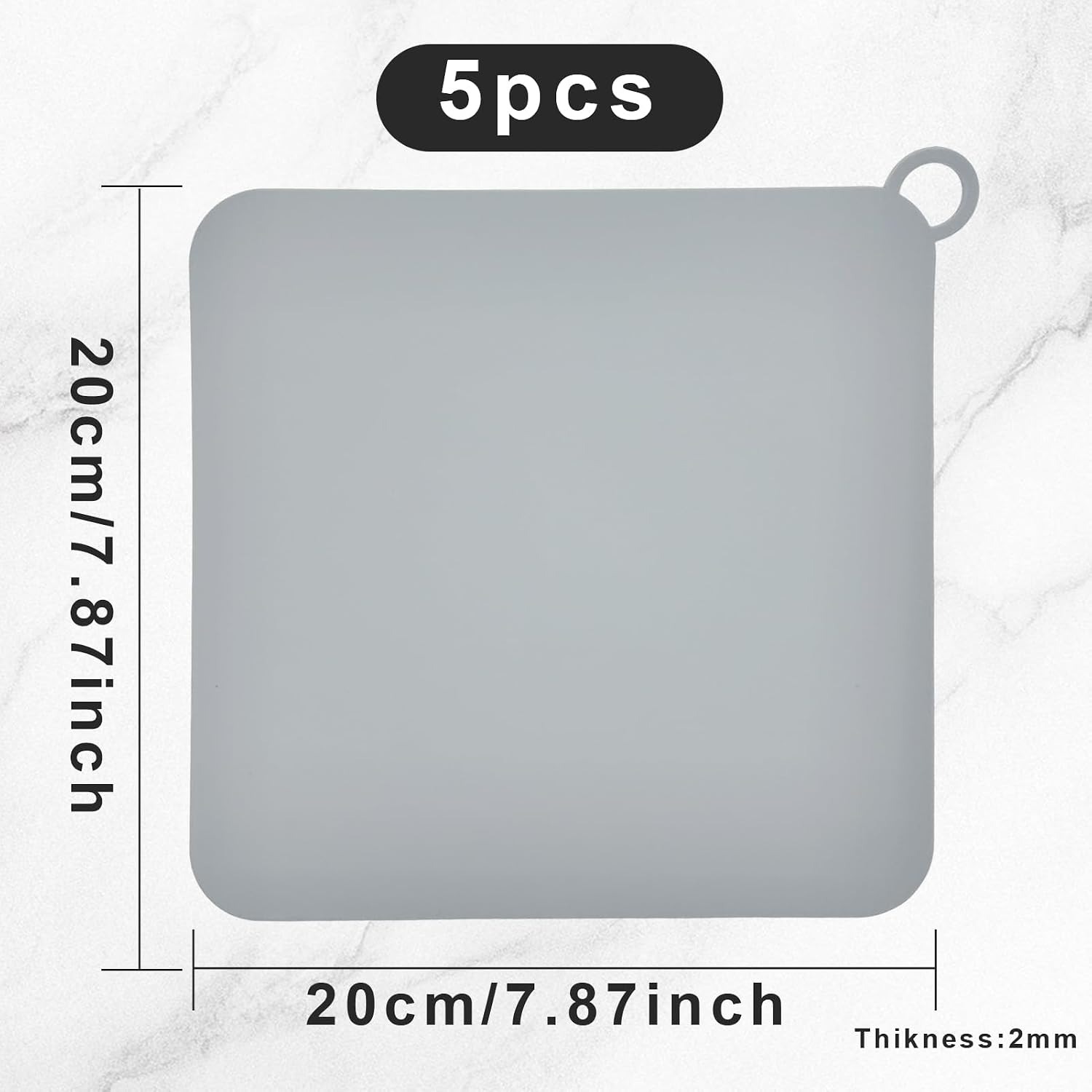 Silicone Floor Trap Cover 20cm (5 Pack): image 2