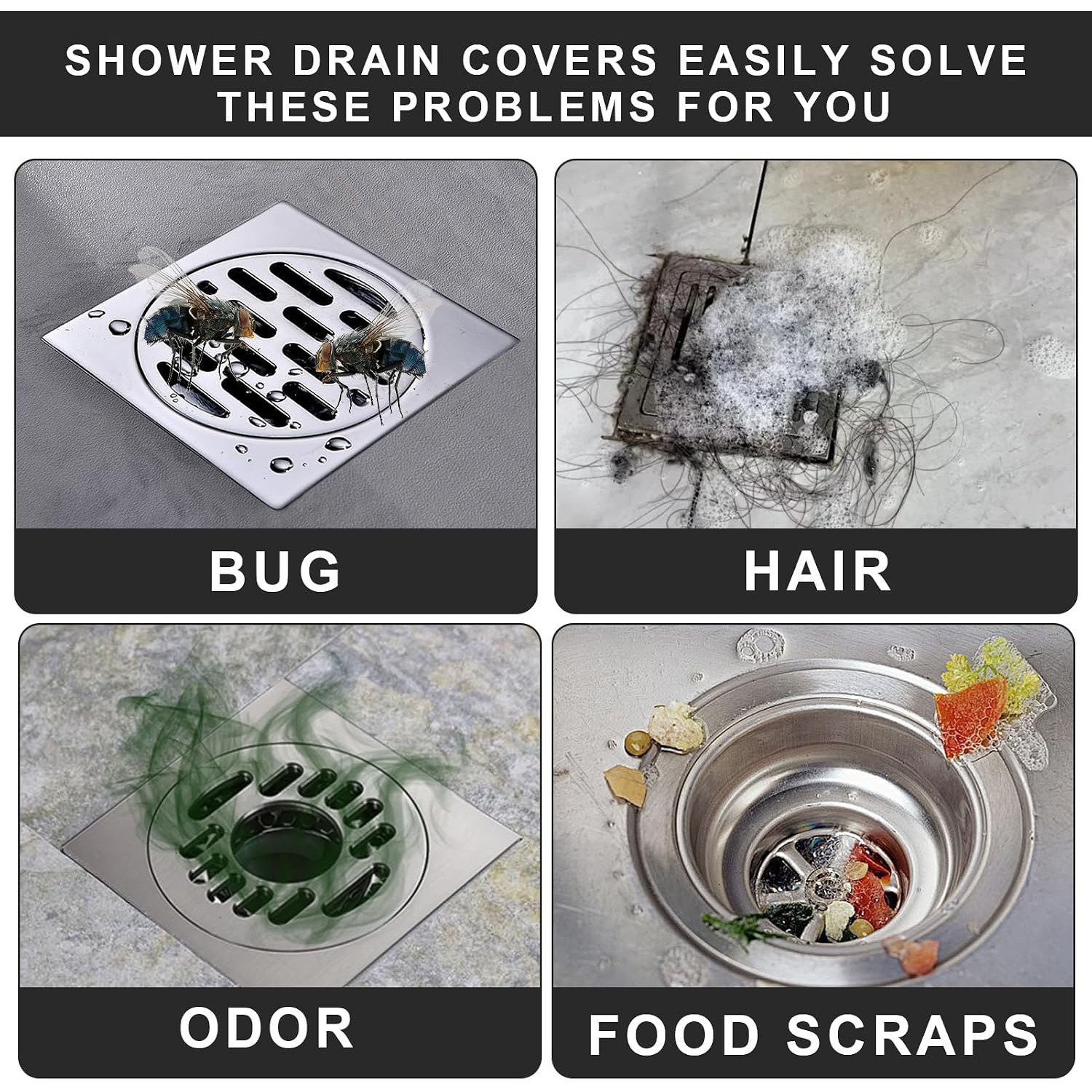 Silicone Floor Trap Cover 20cm (5 Pack): image 3