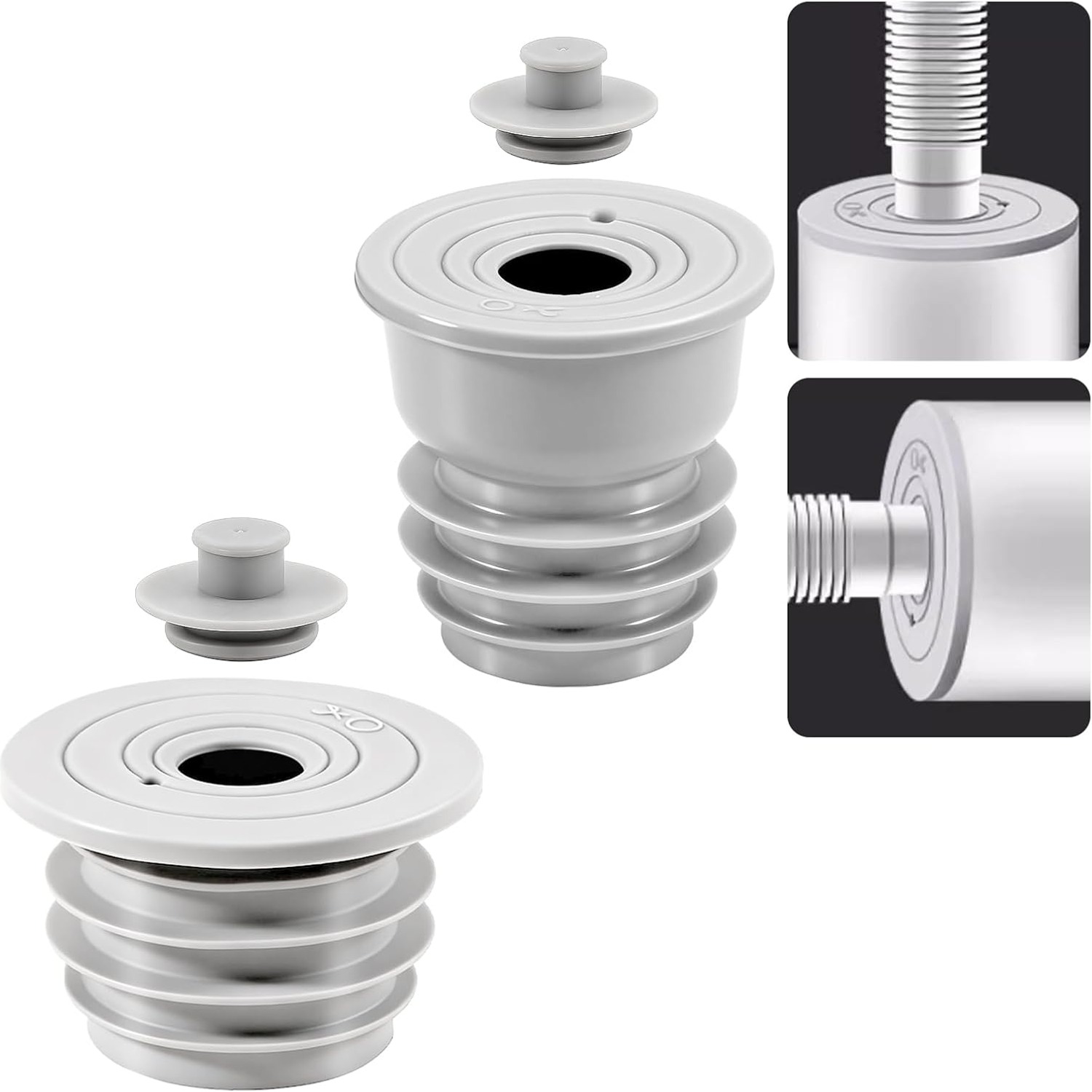 Washing Machine Drain Hose Seal 2 Pack