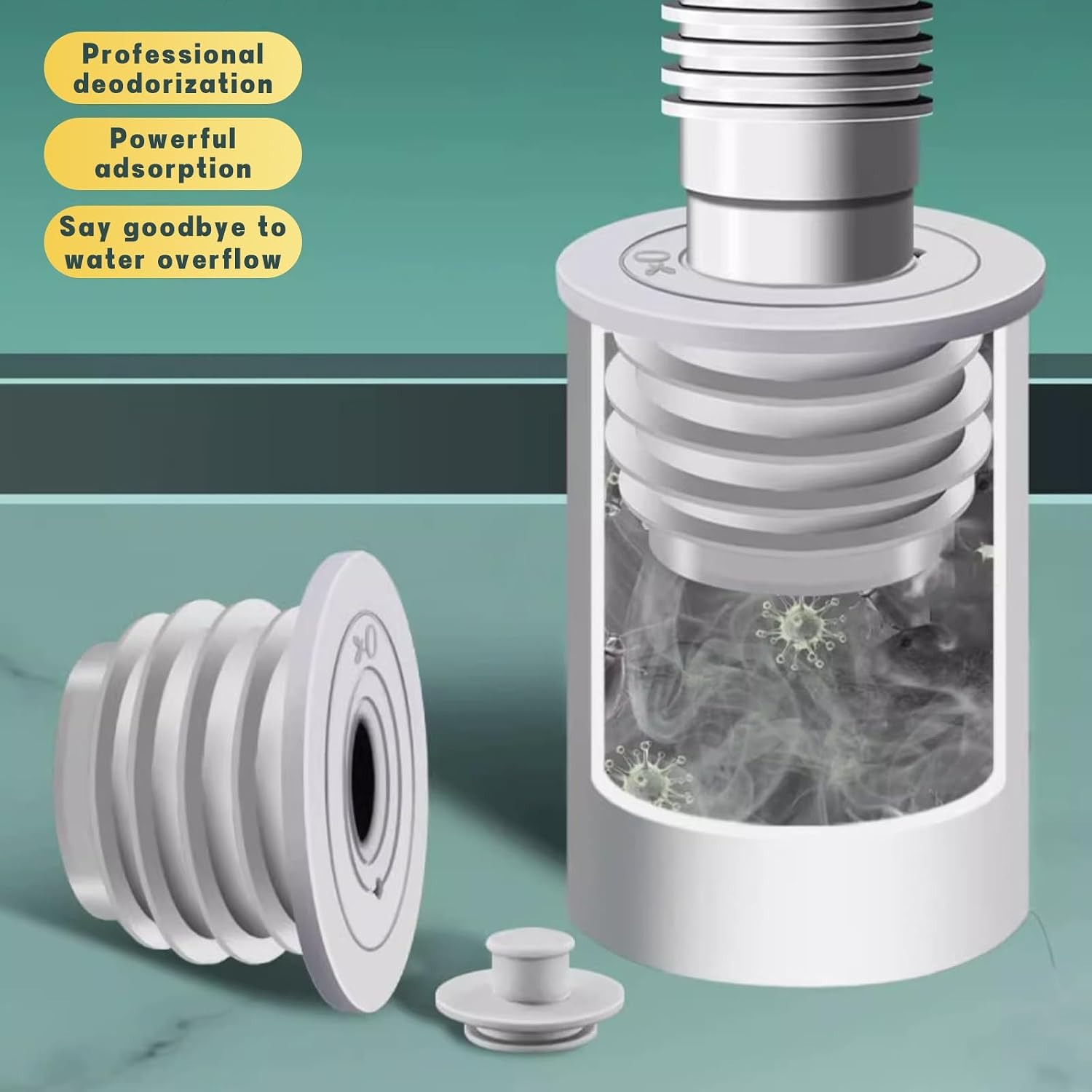 Washing Machine Drain Hose Seal 2 Pack: image 5