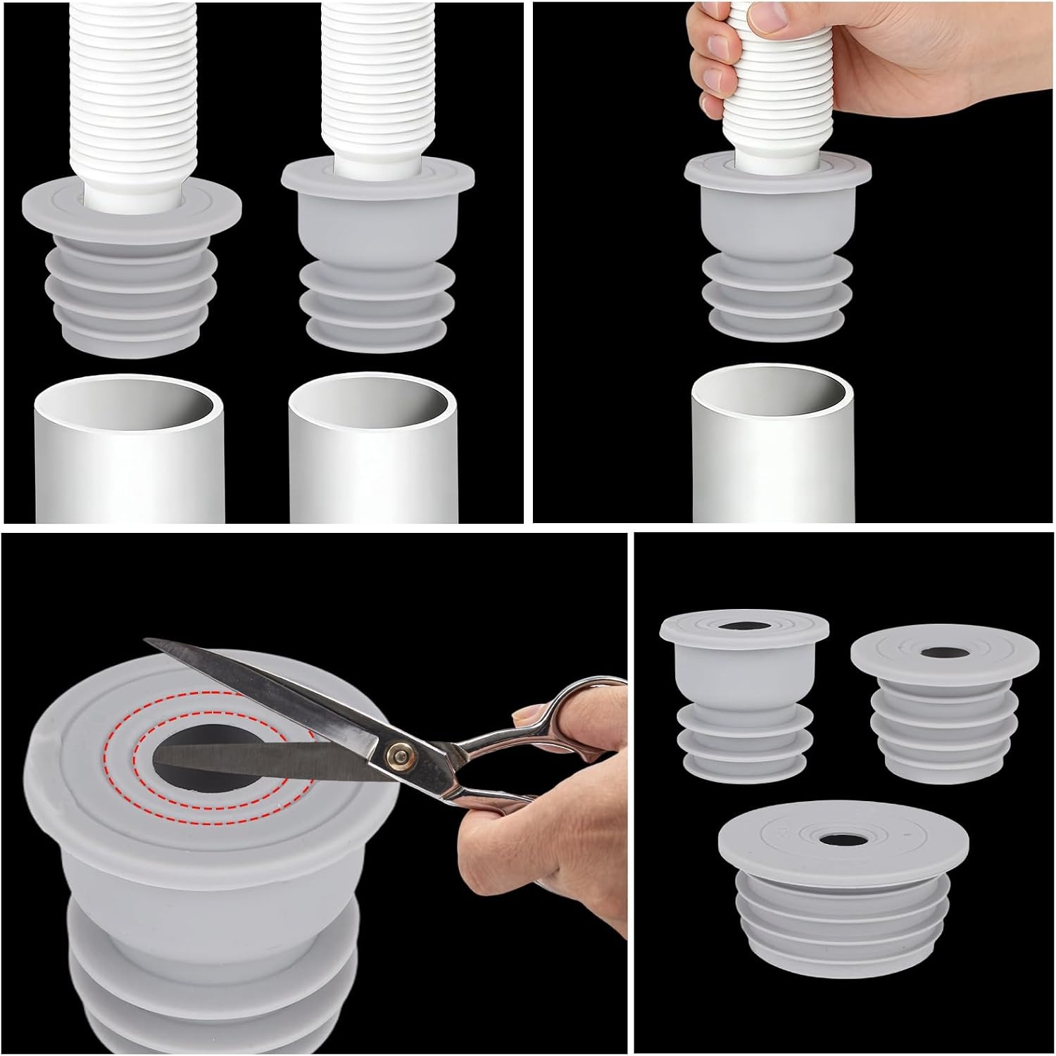 Washing Machine Drain Seal 3 Pack: image 4