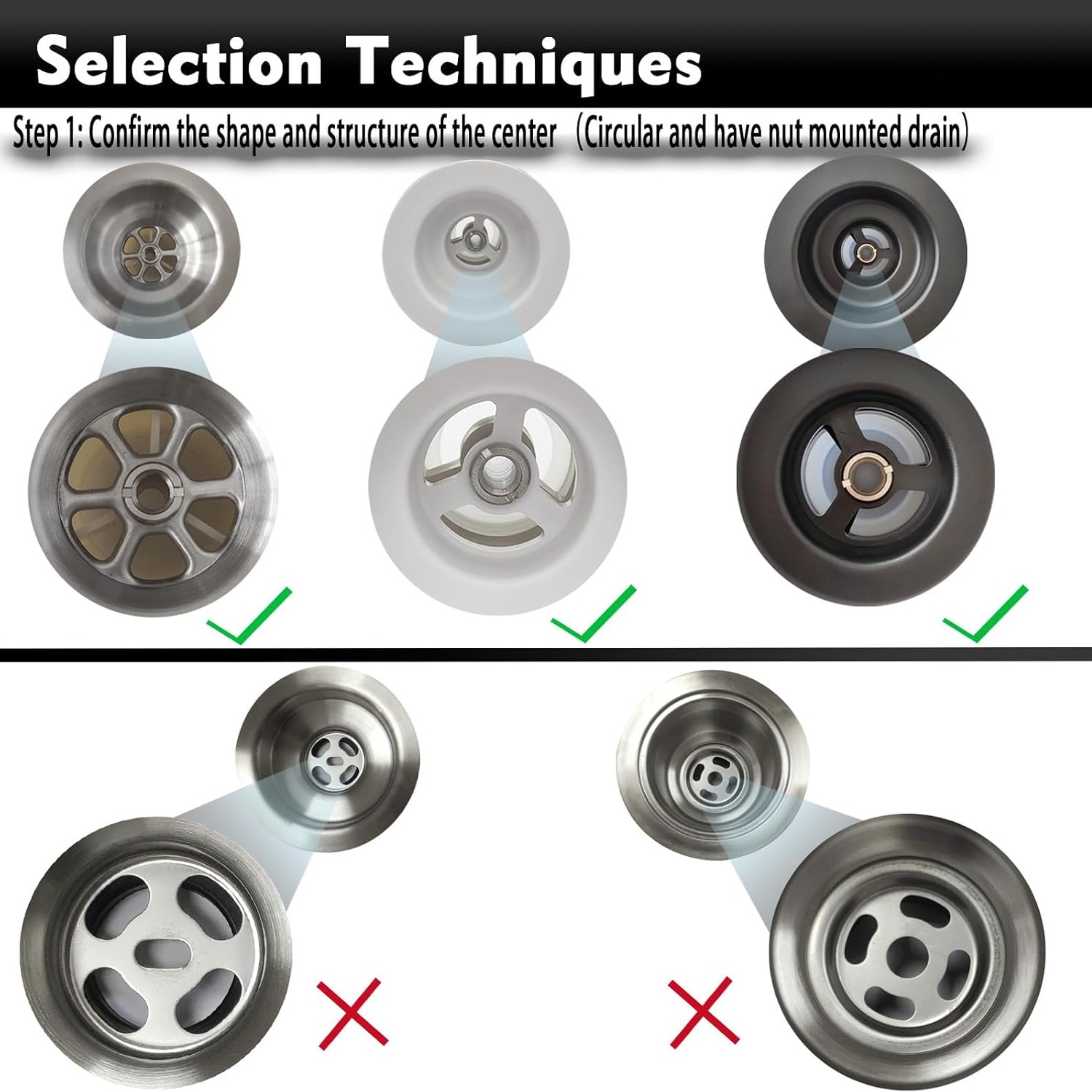 Black Sink Basket Strainer and Stopper: image 4