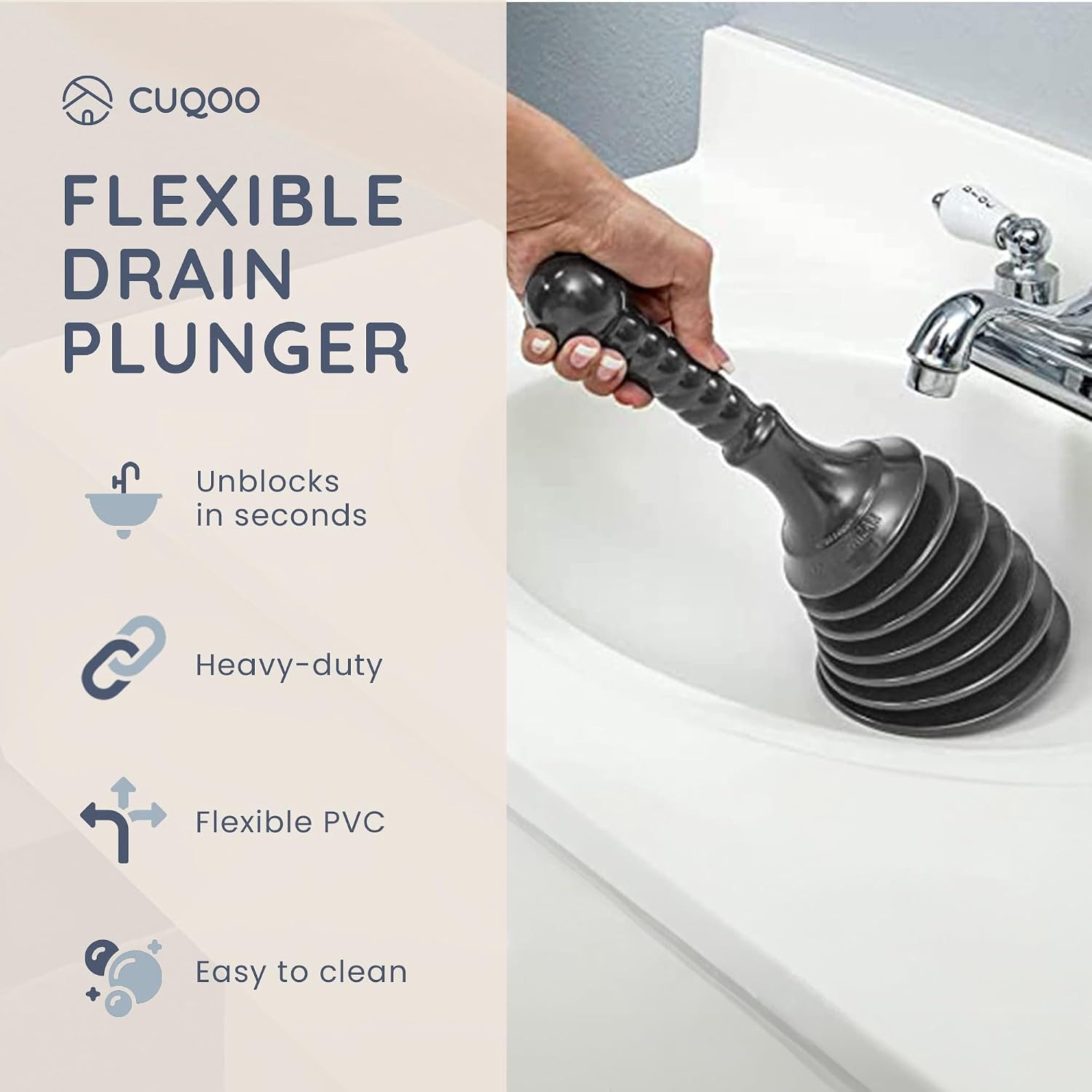 Bellows Plunger 31cm: image 2