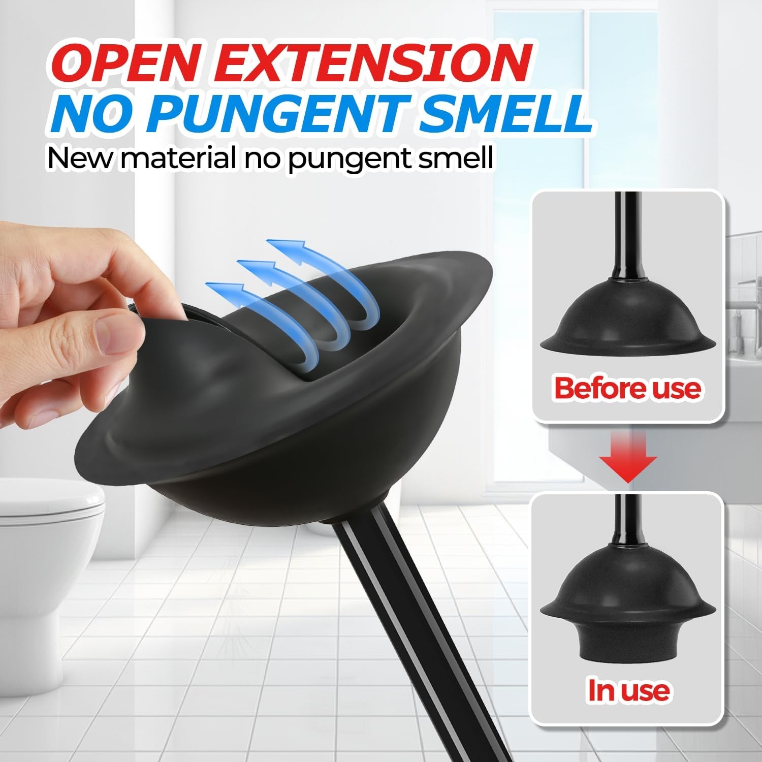 Toilet Plunger with Holder: image 4