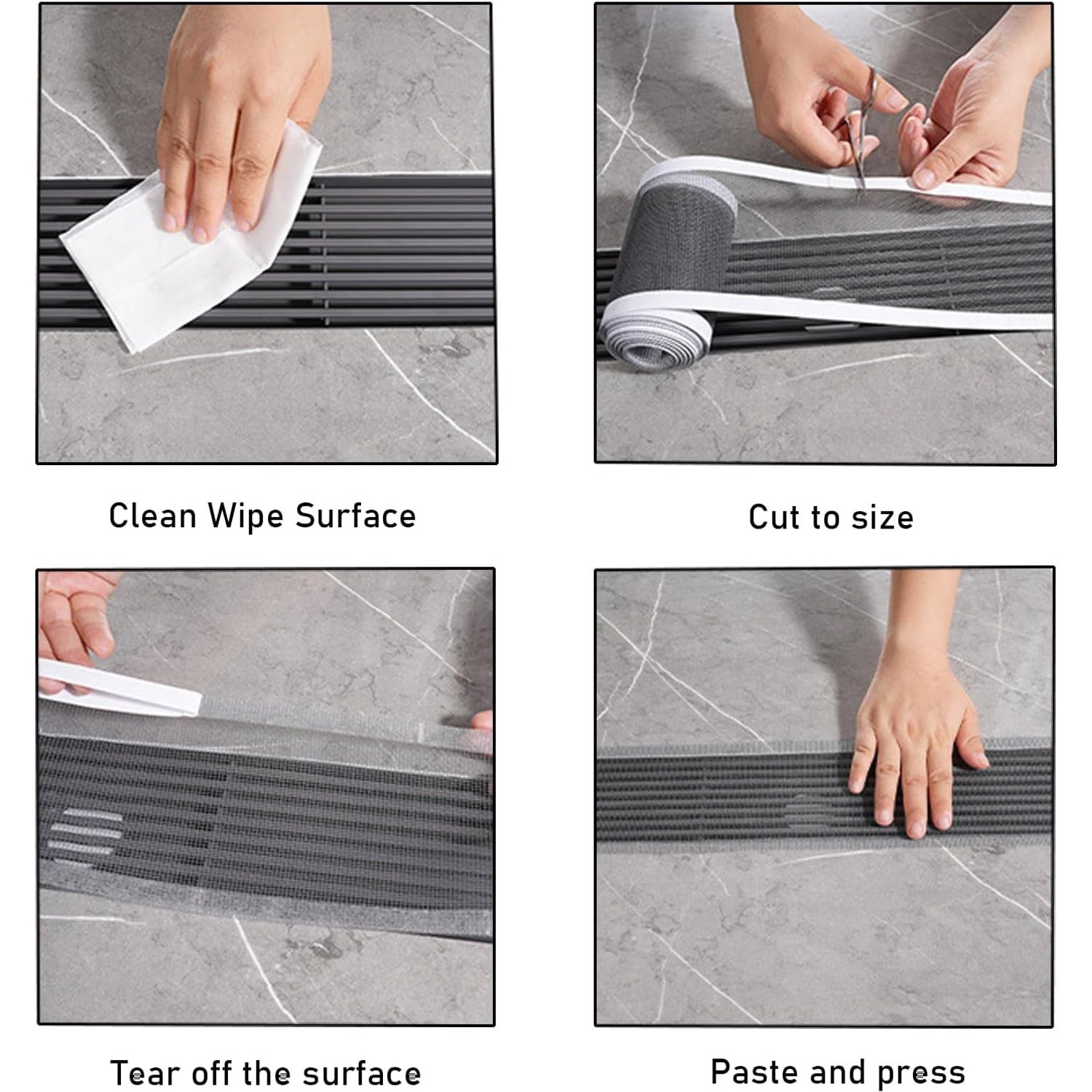Self Adhesive Hair Strainer Roll 10m: image 3