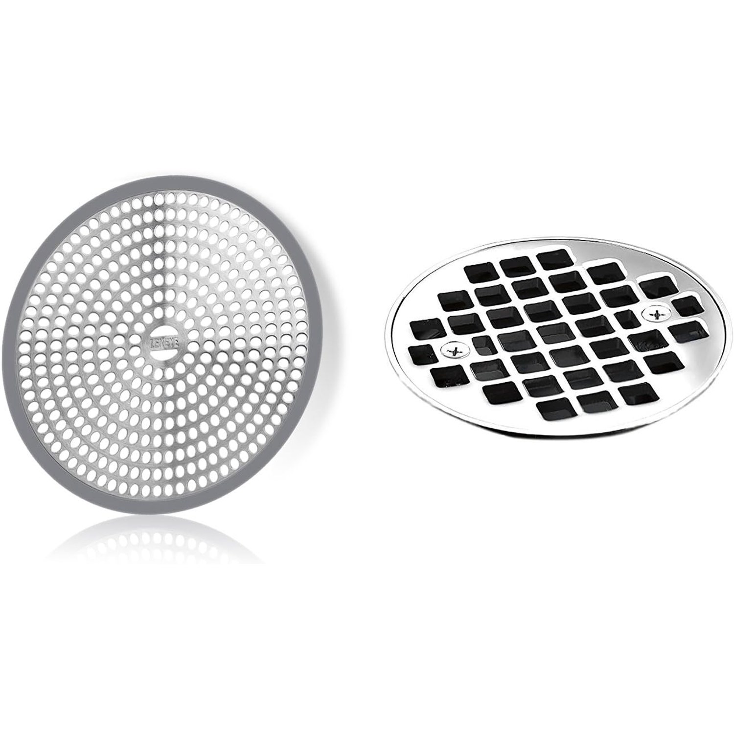 Stainless Steel and Silicone Shower Hair Catcher: image 3