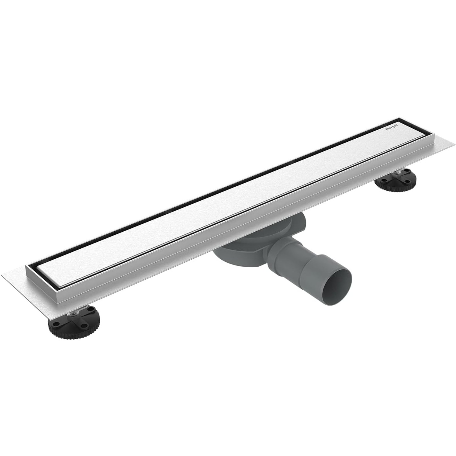 500mm Linear Shower Drain with Reversible Tile-Insert Cover