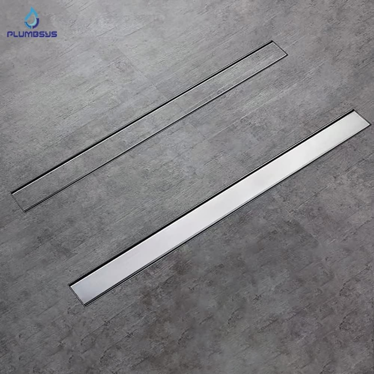 Two Sided Linear Shower Drain 50cm: image 2