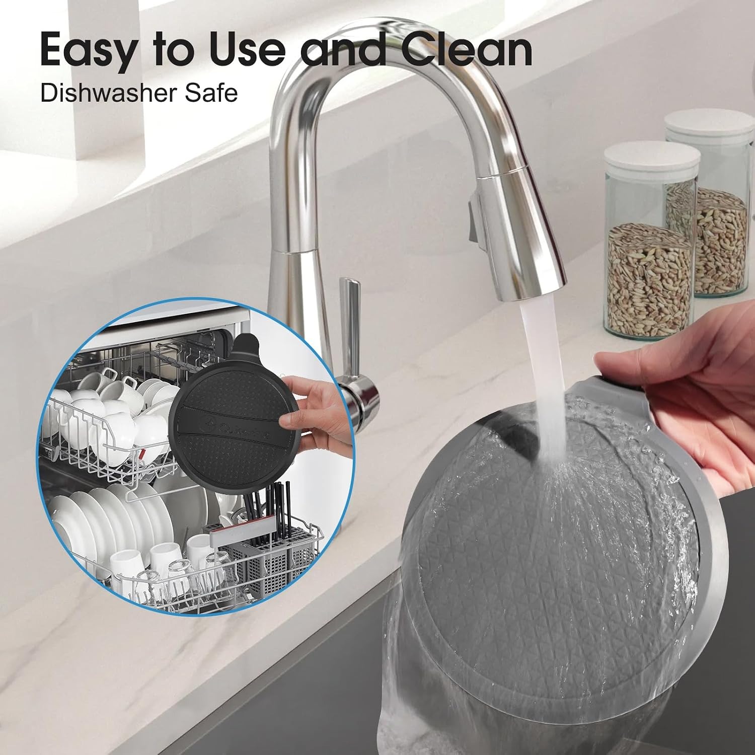 Silicone Bath Drain Stopper 2 Pack: image 7